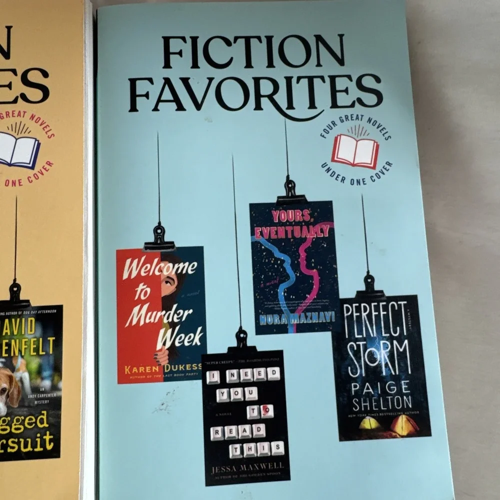 Reader's Digest Fiction Favorites Lot 3 Paperback Books/12 Novels Mystery Etc